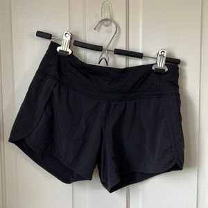 Lululemon Black Running Short